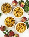 Tradition American Apples Pies