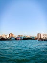 Tradition boat ride in dubai creek