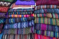 Tradition colorful silk clothes Royalty Free Stock Photo