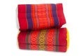 Tradition native Thai style square pillow Royalty Free Stock Photo