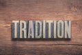 Tradition word wood