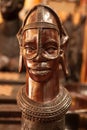 A traditional African mask for sell Royalty Free Stock Photo