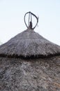 Traditional African thatched roof,South Africa.