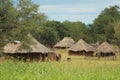 African  - Village - Zambia Royalty Free Stock Photo