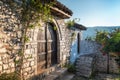 Traditional Albanian house in Berat UNESCO World Heritage Site Albania Europe Royalty Free Stock Photo