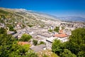 Traditional albanian house in Gjirokaster, Albania.