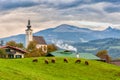 Traditional Alpine Rural Landscape