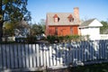 Traditional American Civil War era house