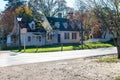 Traditional American Civil War era house