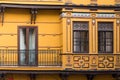 facade of a traditional Andalusian house in Seville