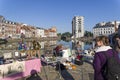 The traditional annual flea market in Lille, France