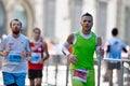 The traditional annual marathon in Florence