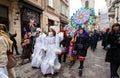 Traditional annual procession of Christmas stars