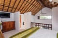 Traditional and Antique Bedroom villa in Bali Royalty Free Stock Photo