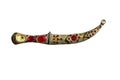 Traditional Arab dagger Royalty Free Stock Photo