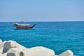 Traditional Arab Dhow carrying tourists Royalty Free Stock Photo