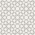 Traditional arabian geometrical seamless pattern