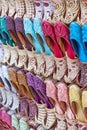 Traditional Arabian Shoes Royalty Free Stock Photo