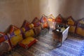 Sitting Room with Rug and Floor Cushions, Nizwa, Oman