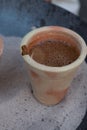 traditional arabic black coffee Royalty Free Stock Photo