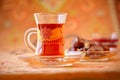 Traditional Arabic black tea or sulemani Royalty Free Stock Photo