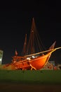 Traditional Arabic boat,Dubai Royalty Free Stock Photo