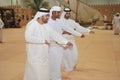 Traditional Arabic Dance at Abu Dhabi International Hunting and Equestrian Exhibition (ADIHEX)