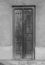 Traditional Arabic House Door.Old arab door Royalty Free Stock Photo