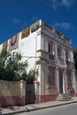 Traditional arabic house in Tangier medina in Morocco Royalty Free Stock Photo