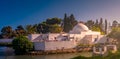 Traditional Arabic house in Tunisia Royalty Free Stock Photo