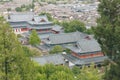 Traditional archiecture in old town of Lijiang, Yunnan, China Royalty Free Stock Photo