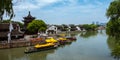 Traditional Architecture and Beautiful Scenery in Shan Tang Jie Royalty Free Stock Photo