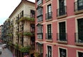 Traditional architecture in Bilbao Spain