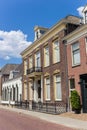 Traditional architecture in the center of Doesburg Royalty Free Stock Photo