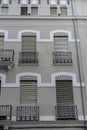 Traditional architecture of the center of the Spanish city of Ca Royalty Free Stock Photo