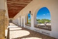 Traditional architecture in Izamal, Mexico Royalty Free Stock Photo