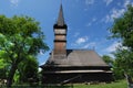 Traditional wooden church in Maramures, Romania