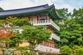 Traditional architecture old building temple in Korea Royalty Free Stock Photo