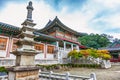 Traditional architecture old building temple in Korea Royalty Free Stock Photo