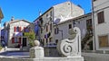 Traditional architecture and old houses inside the old town - Buzet, Croatia / Tradicijska arhitektura i stare kuce unutar stare Royalty Free Stock Photo