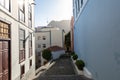 Traditional architecture at Santa Cruz - capital city of the island of La Palma, Canary Islands, Spain Royalty Free Stock Photo