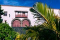 Traditional architecture at Santa Cruz - capital city of the island of La Palma, Canary Islands, Spain Royalty Free Stock Photo