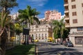 Traditional architecture at Santa Cruz - capital city of the island La Palma, Canary Islands, Spain