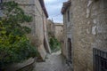 Traditional architecture in Sos del Rey Catolico Royalty Free Stock Photo