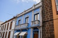 Traditional architecture in the town of San Cristobal de la Laguna.