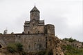 Armenia, Tatev, September 2022. Church on the wall of an old monastery. Royalty Free Stock Photo