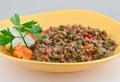 Traditional Asian vegetarian lentil food