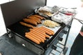 sausages cooking on a bbq in Australia