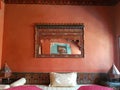 A beautiful, traditional Moroccan riad lounge