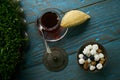 Traditional Azerbaijan sweet pastry shekerbura Royalty Free Stock Photo